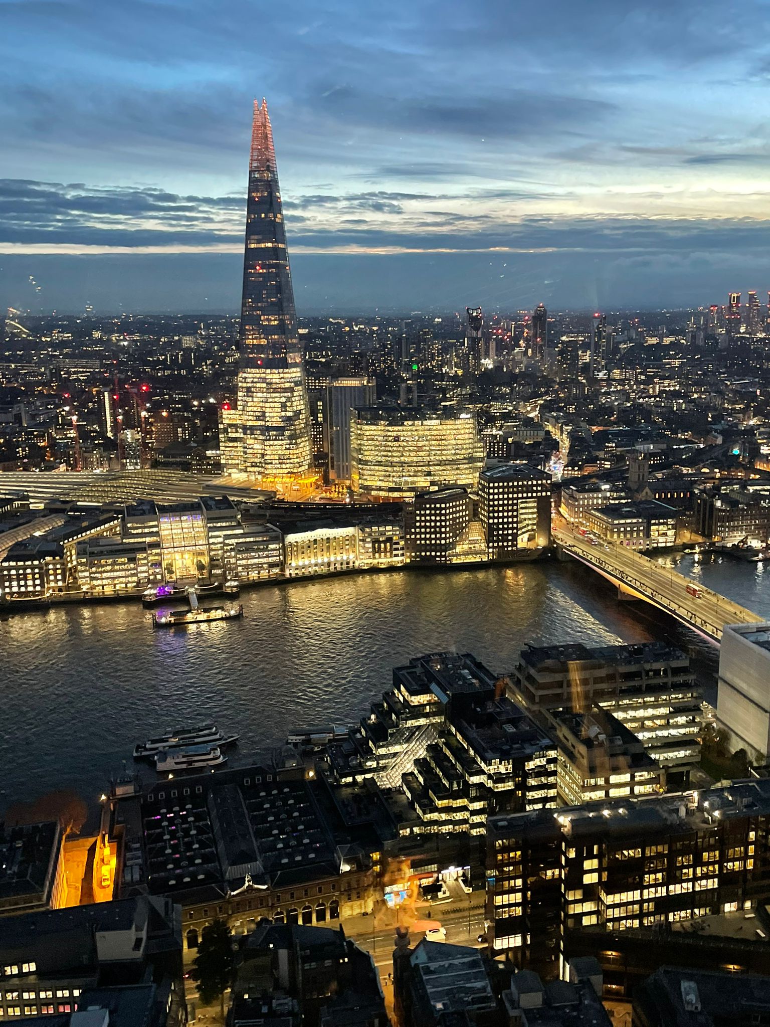 Londres de noche - The Shard